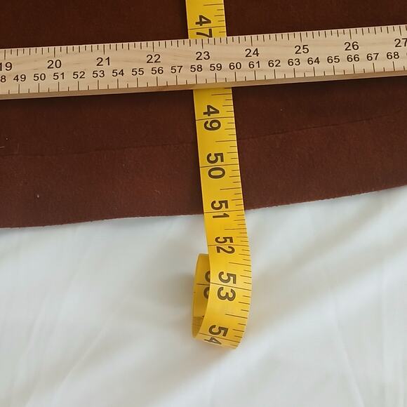 Vintage Vanity Fair Brown Long Sleeve Nightgown 70s-80s Cozy Lounge Dress M - Picture 7 of 10